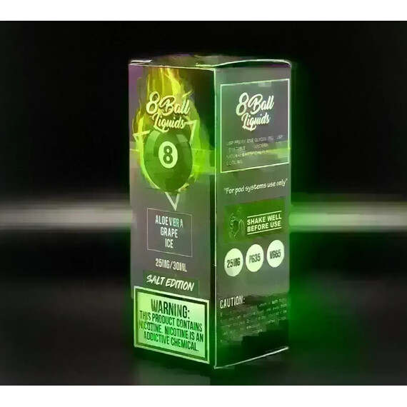 8Ball Nic Salts - AloeVera Grape On Ice 30ML - image 1 | Vape King