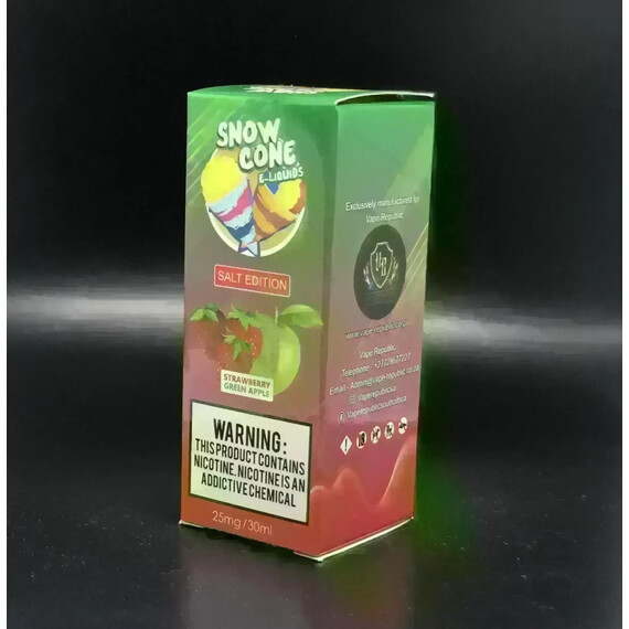 Snow Cone Salts - Strawberry Green Apple 30ML - image 1 | Vape King