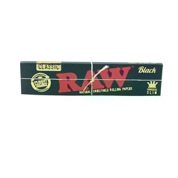 RAW Paper Classic Black King Size Slim - image 1 | Vape King